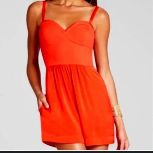 BCBG Maxiaria bustier short romper - Picture 2 of 7